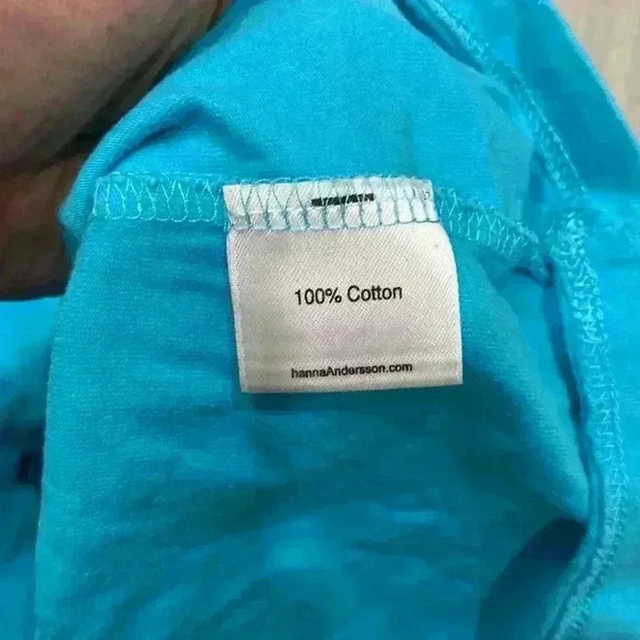 Hanna Andersson Monogrammed Blue dress Size 100 Size 4​ - Picture 3 of 3